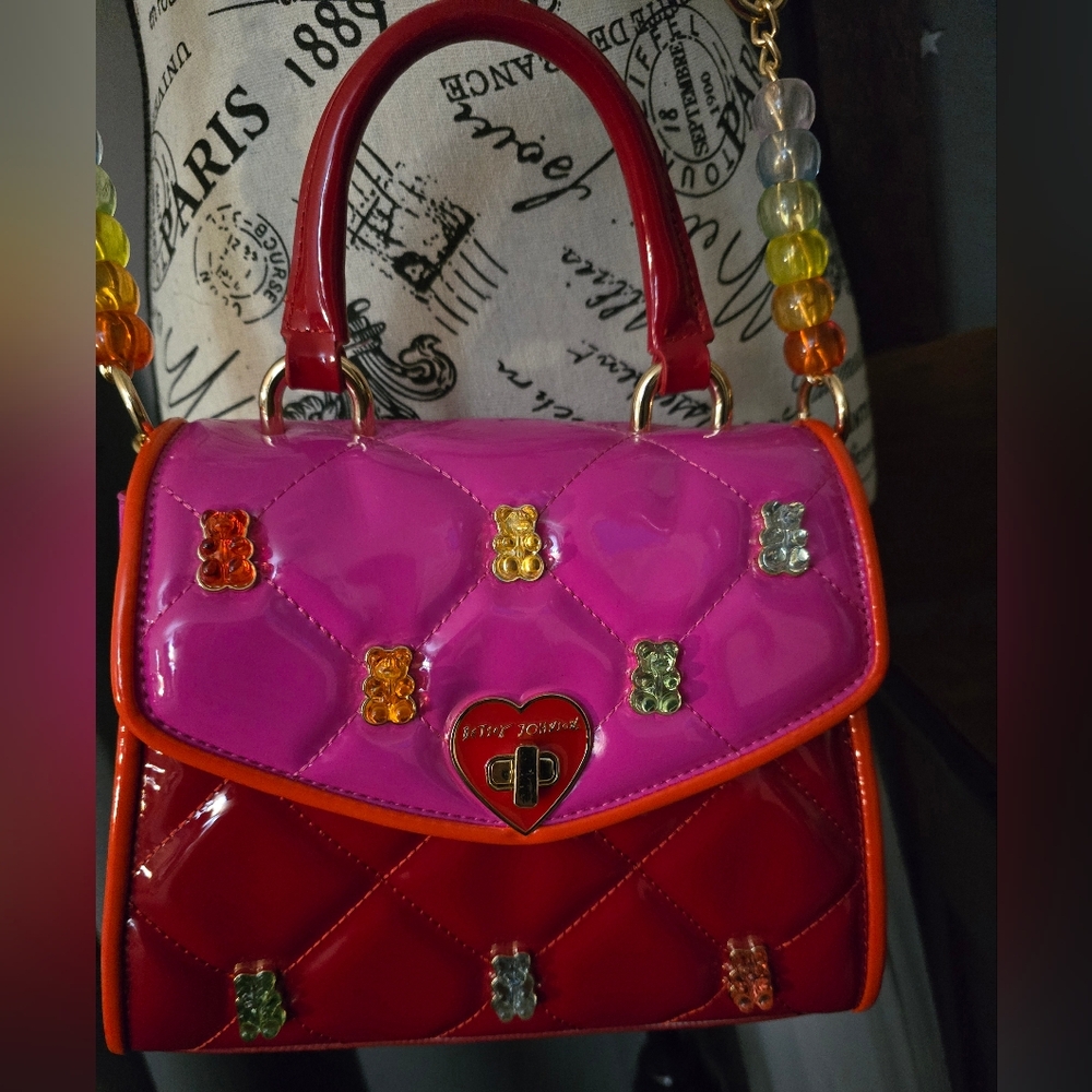 Betsey Johnson Beary Sweet Crossbody In Excellent condition! - Picture 3 of 16